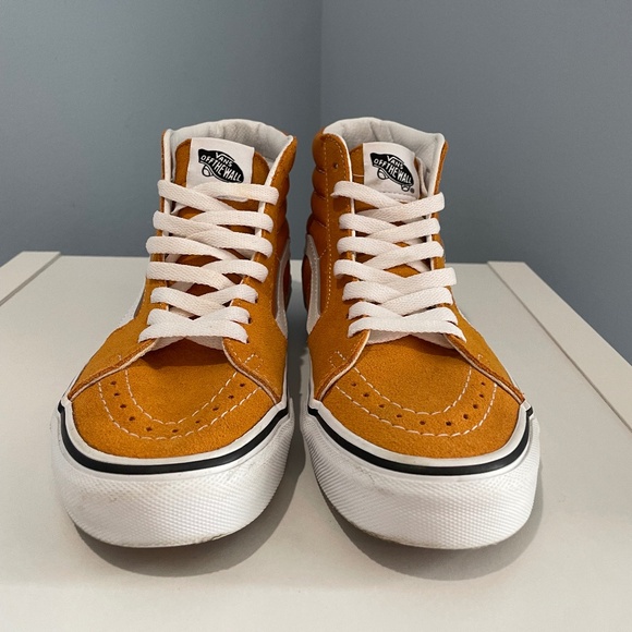 Vans Womens or Mens SK8-Hi - Orange - Picture 3 of 4